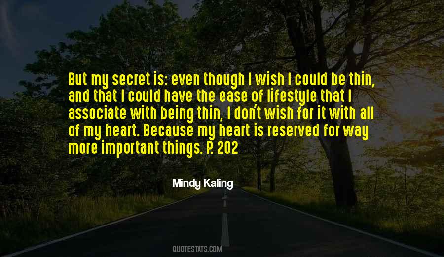 Reserved Heart Quotes #1059542