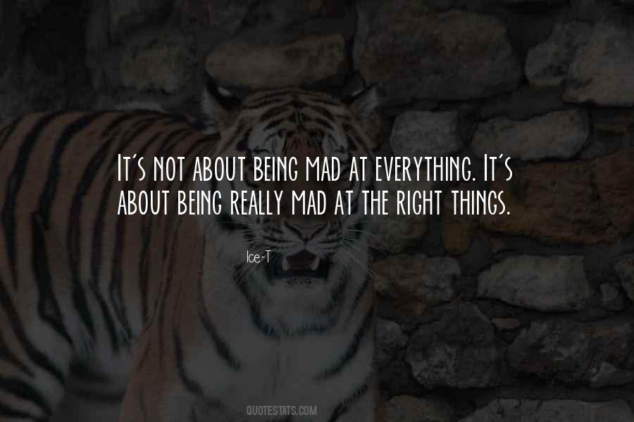 Quotes About Being Mad At Someone #31430