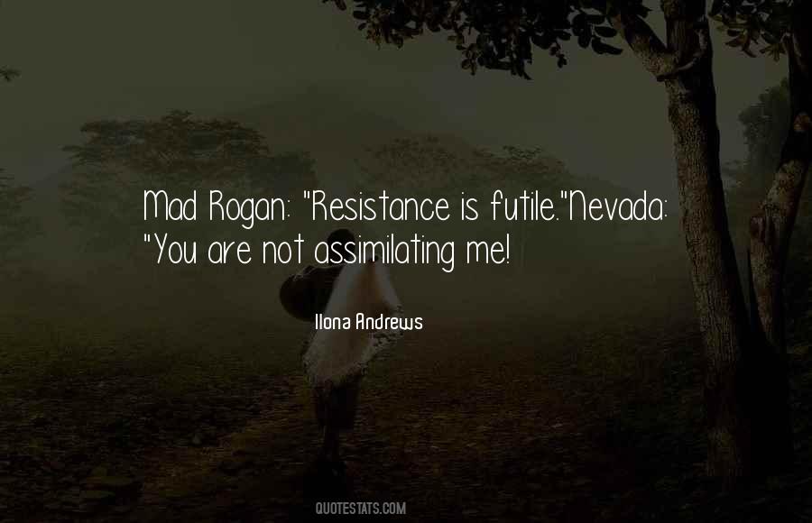 Resistance Is Futile Quotes #1252416