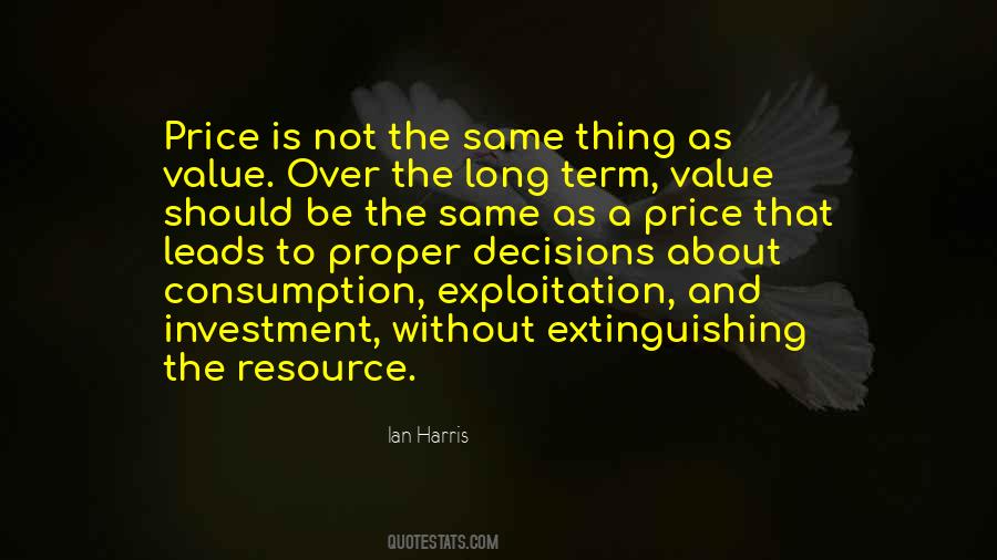 Resource Consumption Quotes #1392856