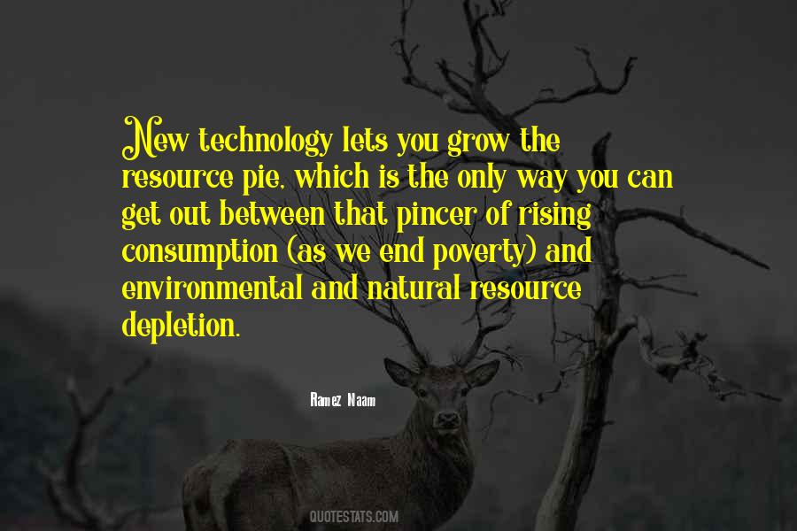 Resource Consumption Quotes #463980