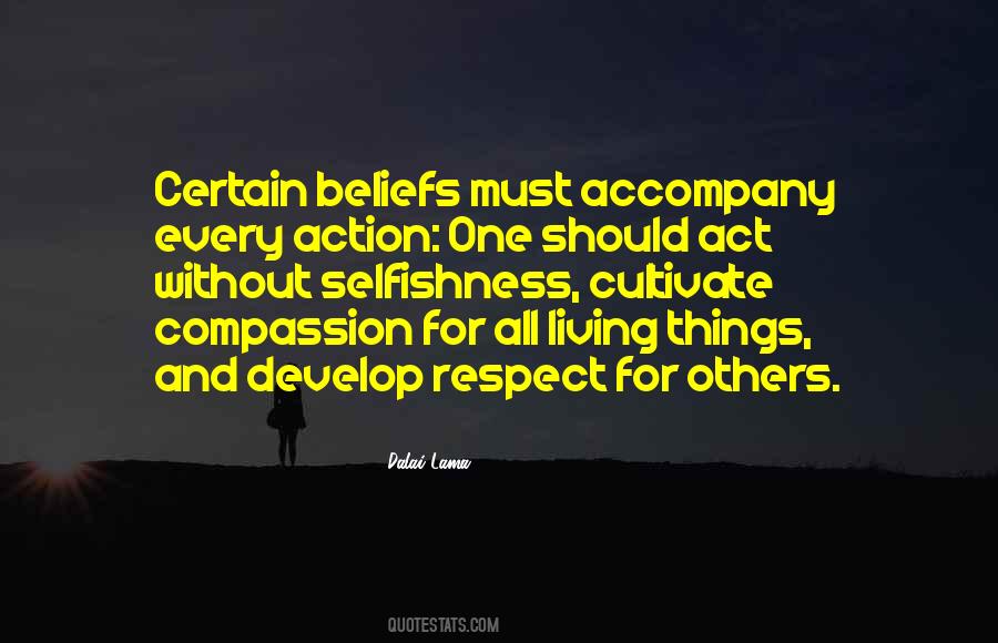 Respect All Living Things Quotes #1389340