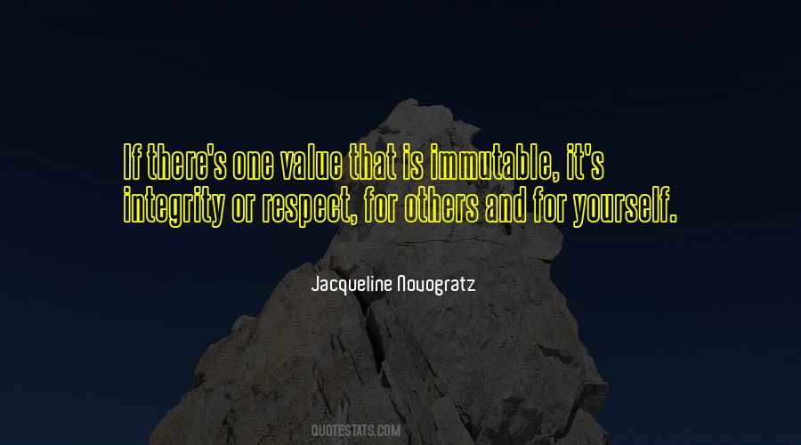 Respect And Value Yourself Quotes #1032990