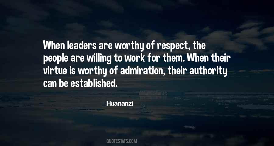 Respect At Work Quotes #151971