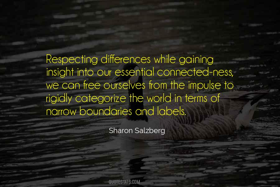 Respect Each Other's Differences Quotes #251784