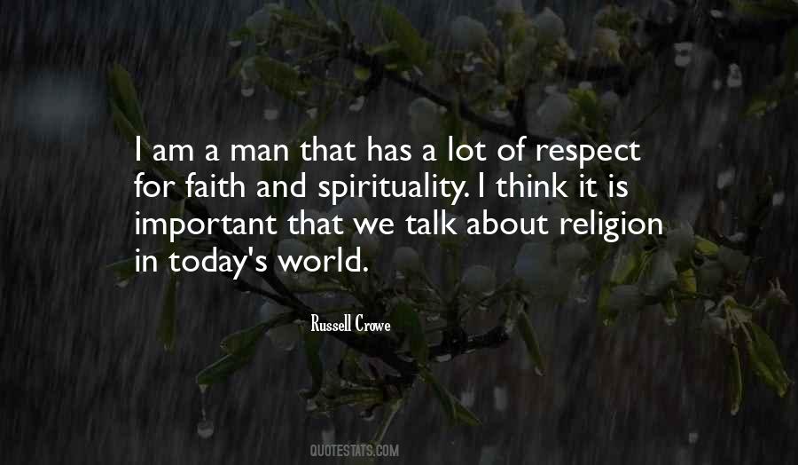 Respect Each Other's Religion Quotes #103906