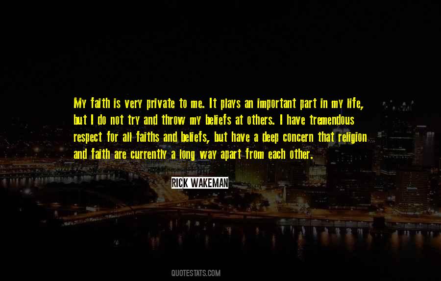 Respect Each Other's Religion Quotes #460515