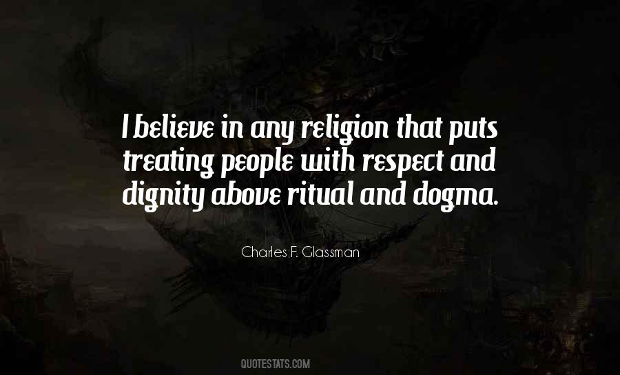 Respect Each Other's Religion Quotes #98998