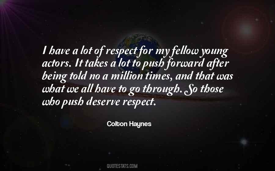 Respect For All Quotes #248964