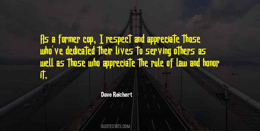 Respect For The Rule Of Law Quotes #1341476