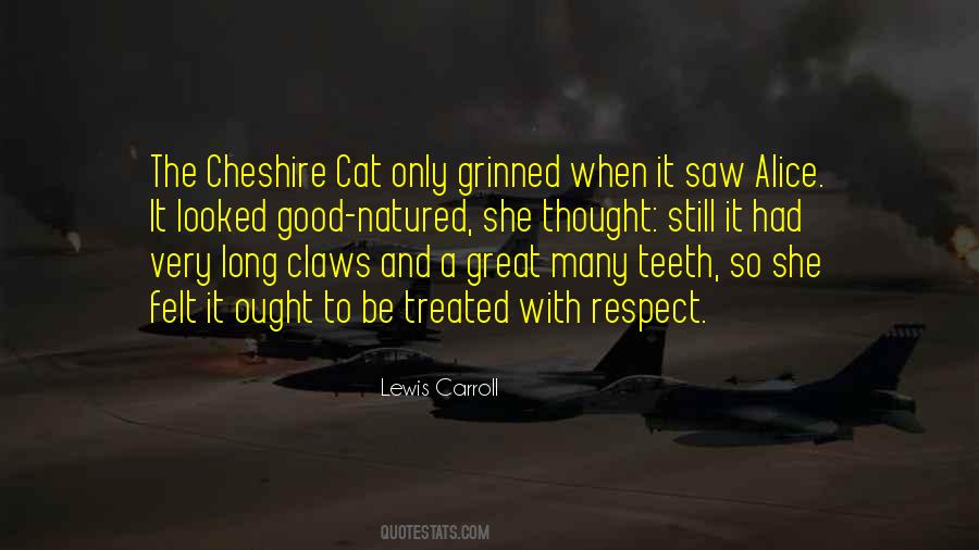 Respect Goes A Long Way Quotes #177565