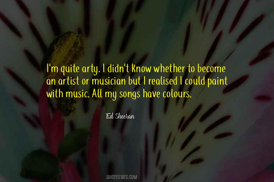 Quotes About Ed Sheeran #852362