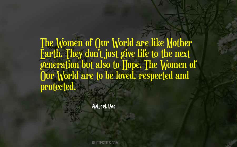 Respect Mother Earth Quotes #855861