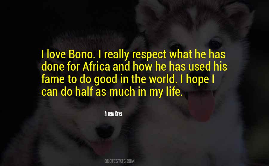 Respect My Love Quotes #1124666