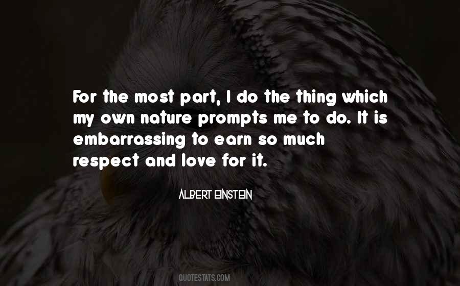 Respect My Love Quotes #490931