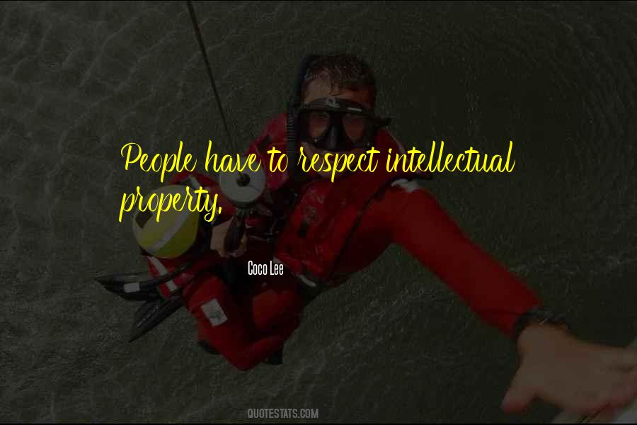 Respect Other People's Property Quotes #1395015