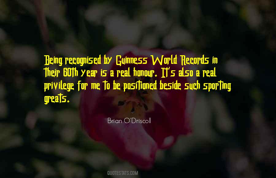 Quotes About Guinness World Records #1503740