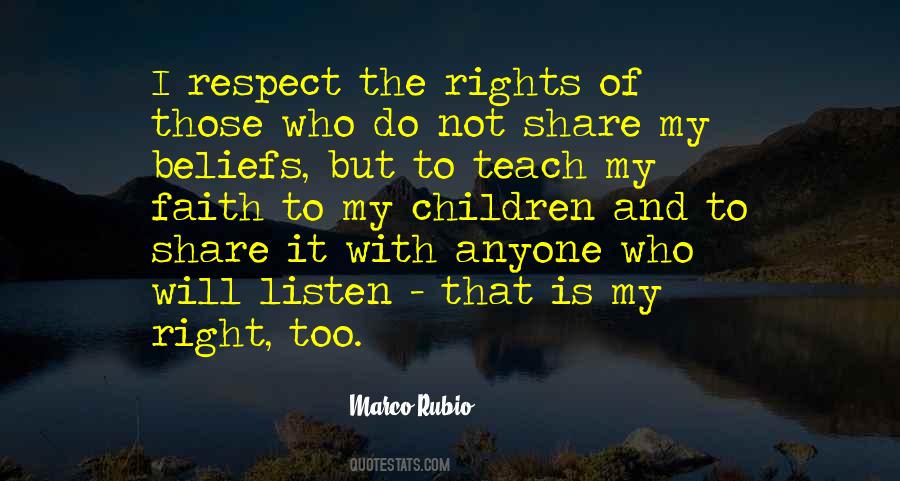 Respect Others Beliefs Quotes #369033