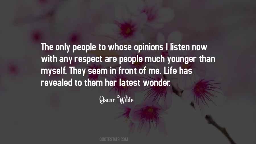 Respect Others Opinions Quotes #614467