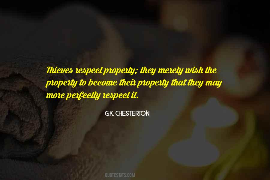 Respect Others Property Quotes #1100979