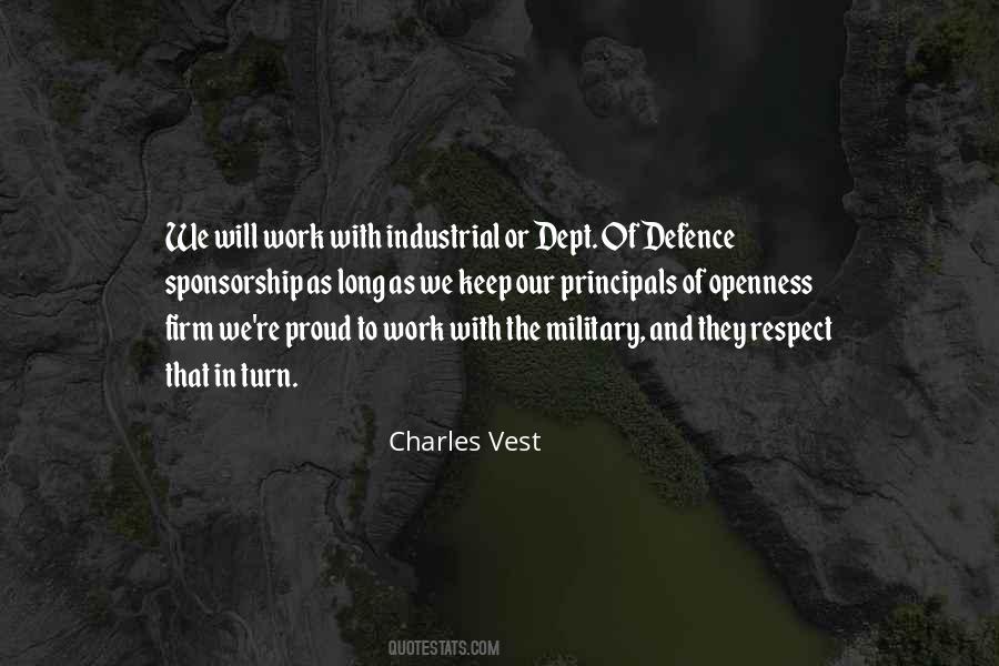 Respect Our Military Quotes #1768150