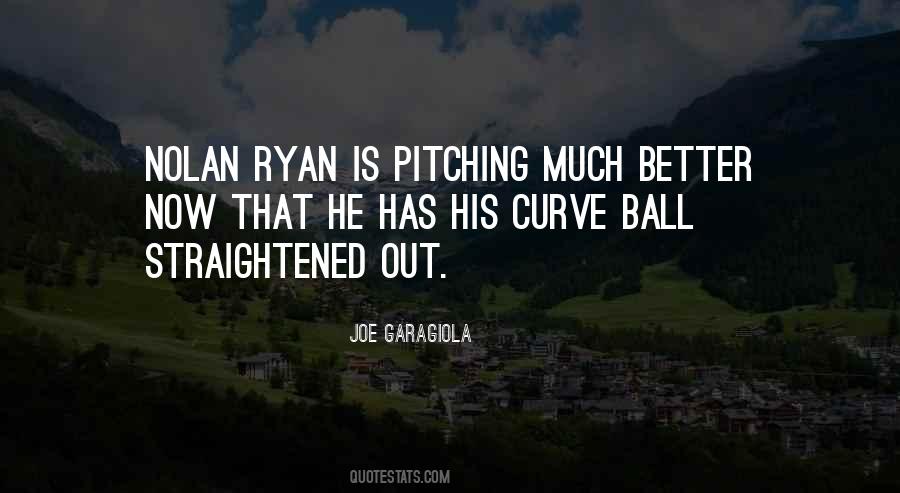 Quotes About Nolan Ryan #1359730