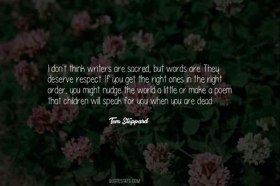 Respect The Dead Quotes #1136269