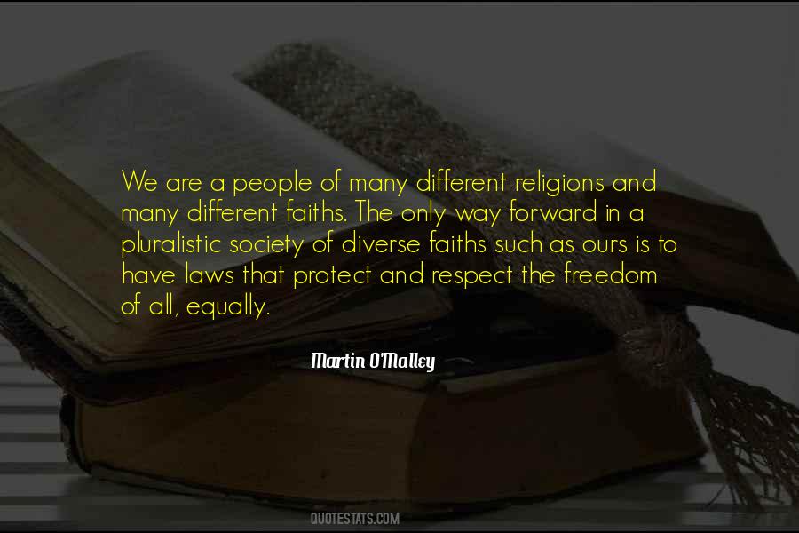 Respect To All Religions Quotes #420903