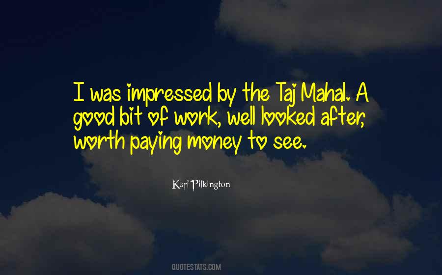 Quotes About Taj Mahal #1469245