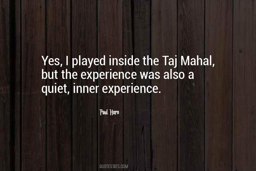 Quotes About Taj Mahal #37470