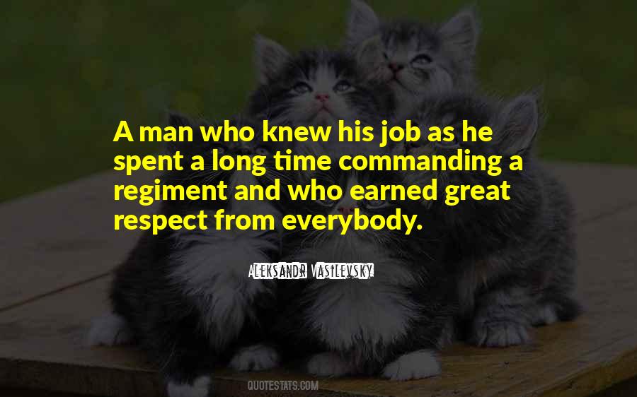 Respect Your Man Quotes #171213