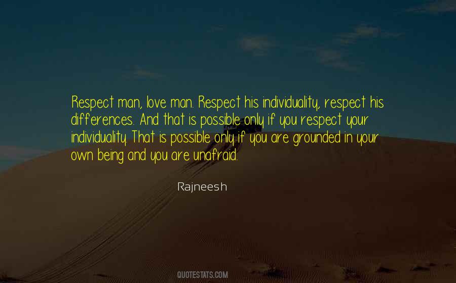 Respect Your Man Quotes #329913