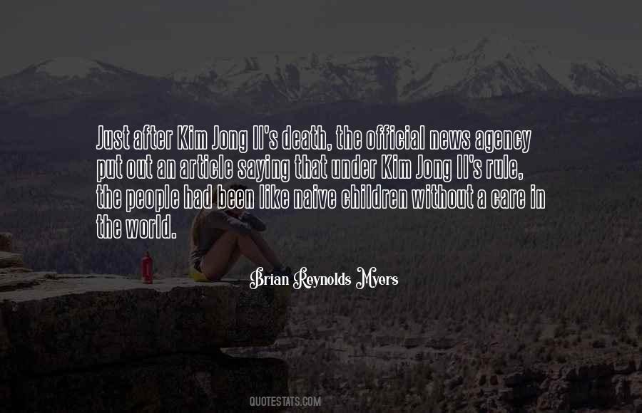 Quotes About Kim Jong Il #204440