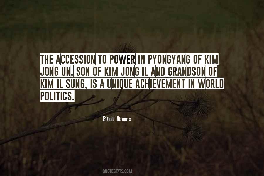 Quotes About Kim Jong Il #308632