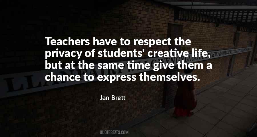 Respect Your Teacher Quotes #1113360
