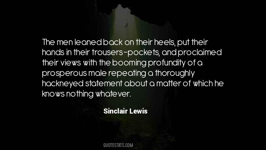 Quotes About Back Pockets #1597925
