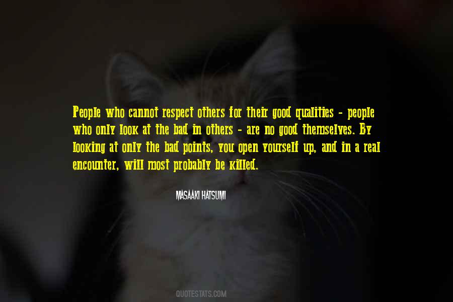 Respect Yourself And Others Quotes #1312195