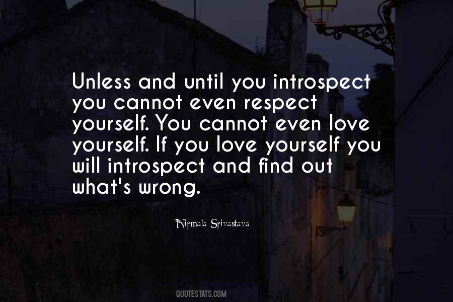 Respect Yourself Love Quotes #1046569