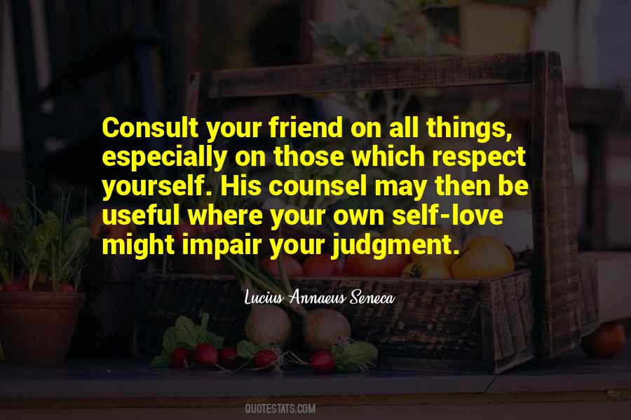 Respect Yourself Love Quotes #738618 Respect Yourself Love Quotes #738618