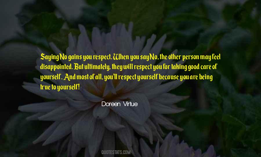 Respect Yourself Quotes #1026088