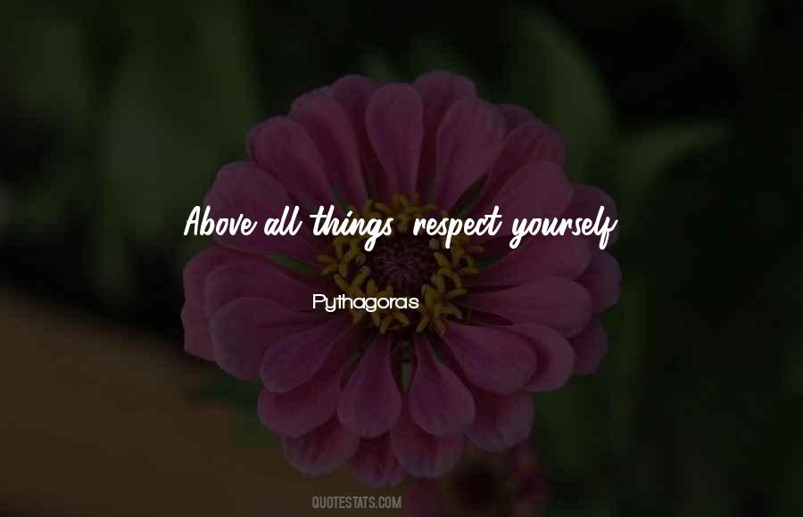Respect Yourself Quotes #87913