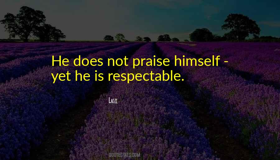 Respectable Quotes #1144376