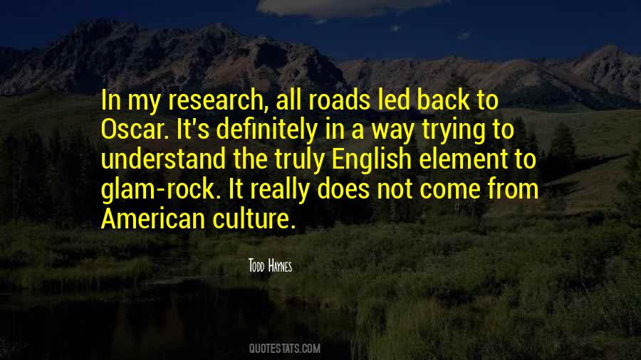 Quotes About Back Roads #724720