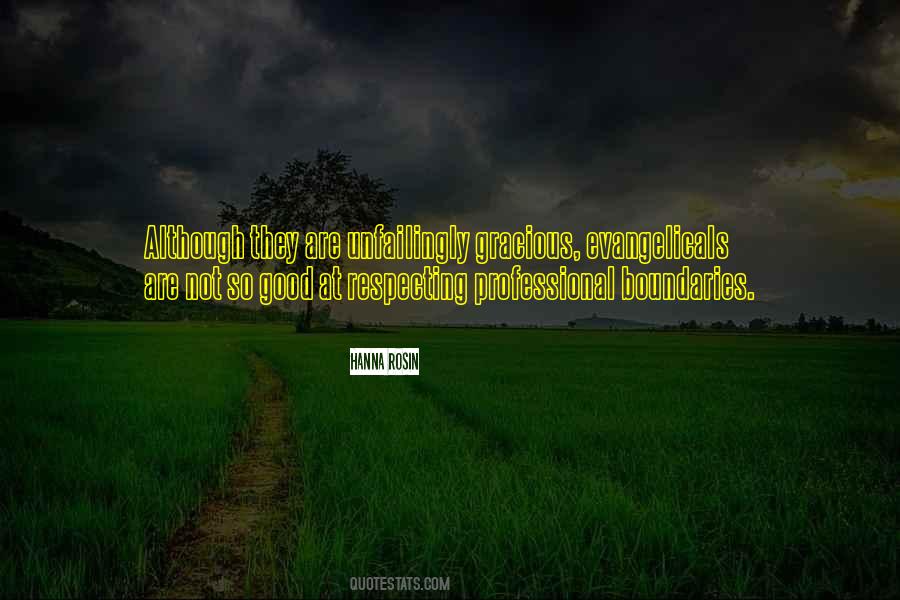 Respecting Boundaries Quotes #1400925