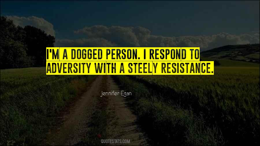 Respond To Adversity Quotes #1043850