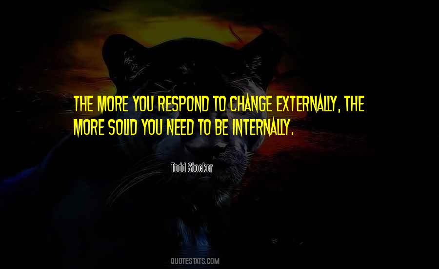 Respond To Change Quotes #650309