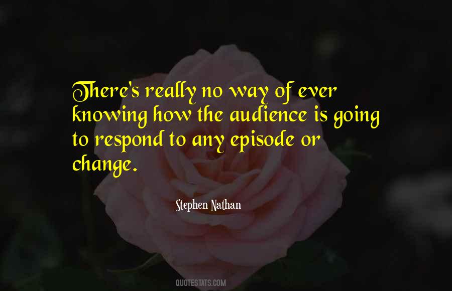 Respond To Change Quotes #694213