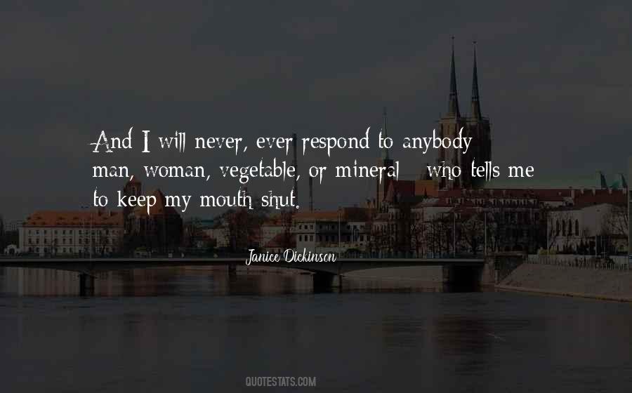 Respond To Me Quotes #615745