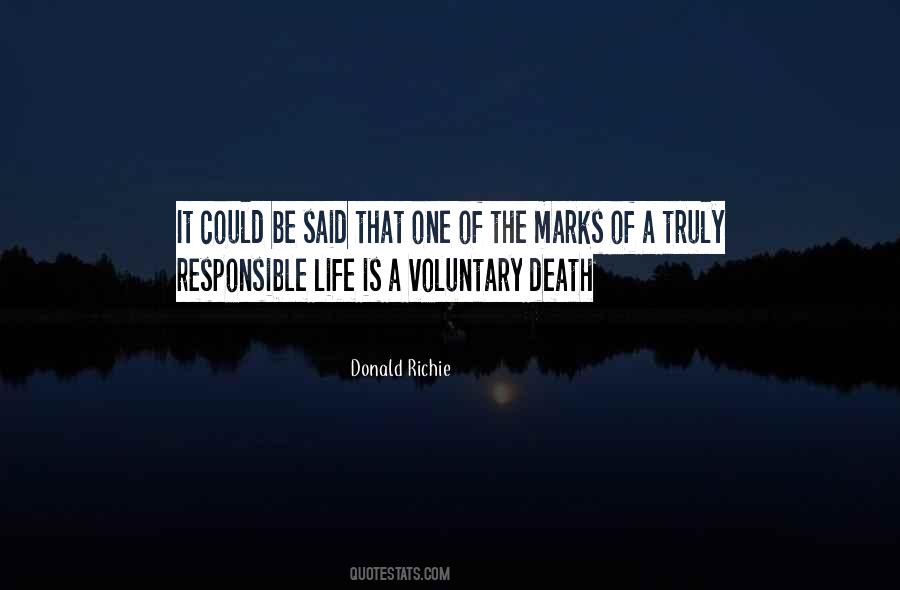 Responsible For Death Quotes #1489318