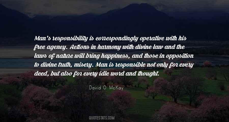 Responsible For Your Happiness Quotes #1661968